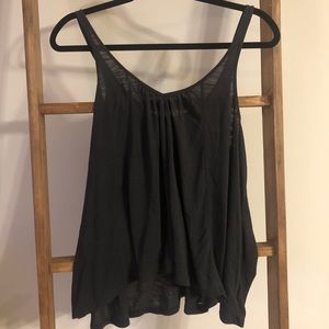 American Eagle Dressy Tank Grey Sz M